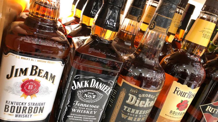 U.S. whiskey exports dry up as tariffs bite