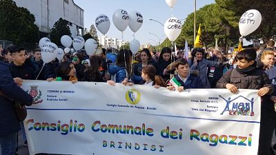 Mafia:in 5mila a corteo Libera in Puglia Mafia:in 5mila a corteo Libera in Puglia