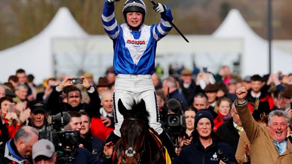 Horse racing - Frost to miss Grand National with broken collarbone Horse racing - Frost to miss Grand National with broken collarbone