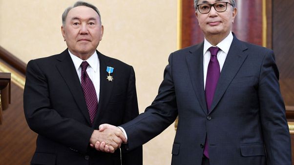 In sign of new dual rule, Kazakh leaders sticking together In sign of new dual rule, Kazakh leaders sticking together