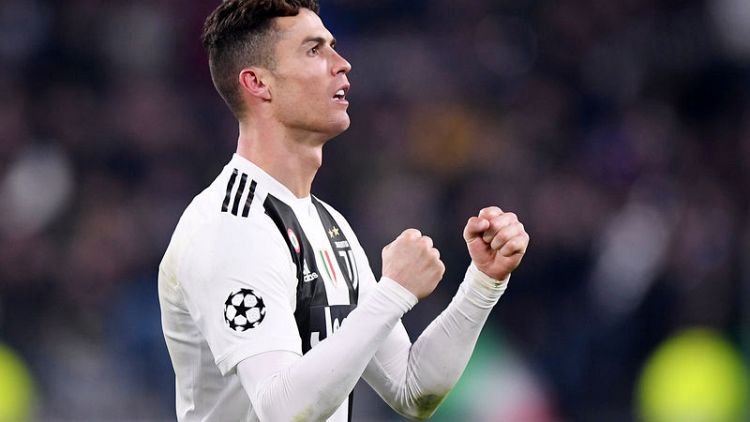 Juve's Ronaldo fined by UEFA for Atletico celebration