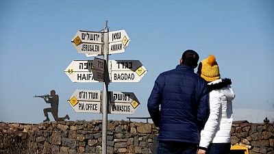 Trump says time for U.S. to recognise Israeli sovereignty over Golan Trump says time for U.S. to recognise Israeli sovereignty over Golan