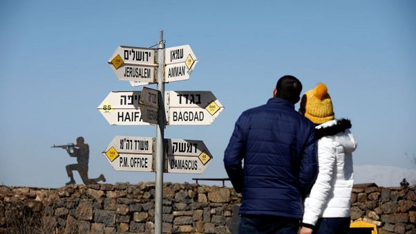 Trump says time for U.S. to recognise Israeli sovereignty over Golan Trump says time for U.S. to recognise Israeli sovereignty over Golan