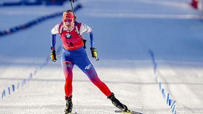 Biathlon: Wierer 11ma 'vede' coppa Biathlon: Wierer 11ma 'vede' coppa