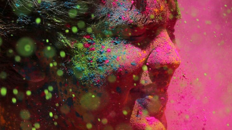 India bursts with colour in celebration of Holi