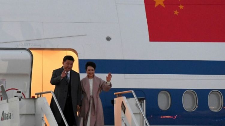 Route de la Soie: le président chinois arrive en Italie 