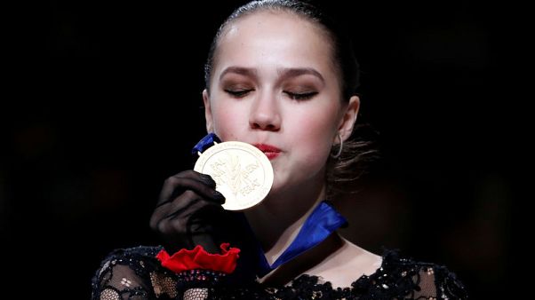 Olympic champion Zagitova claims another crown Olympic champion Zagitova claims another crown