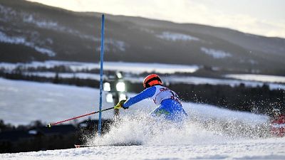 Sci: slalom, vince Tschurtschenthaler Sci: slalom, vince Tschurtschenthaler