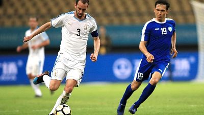 China Cup: Uruguay-Uzbekistan 3-0 China Cup: Uruguay-Uzbekistan 3-0