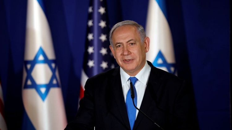 Israeli PM Netanyahu says will sue political rivals for libel