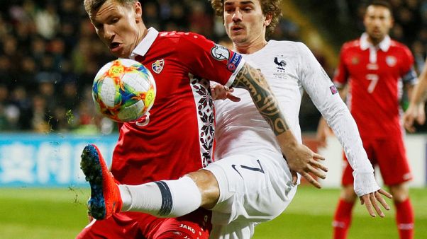 France start Euro qualifying campaign with 4-1 win France start Euro qualifying campaign with 4-1 win