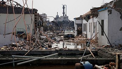 Chinese rescuers pull survivor from factory blast rubble, death toll reaches 64 Chinese rescuers pull survivor from factory blast rubble, death toll reaches 64