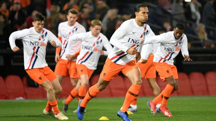 Dutch not favourites against struggling Germany - Van Dijk