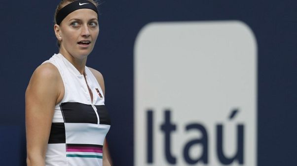 Kvitova prevails in marathon three-setter in Miami Kvitova prevails in marathon three-setter in Miami