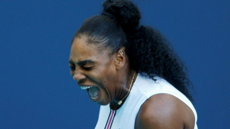 L'Américaine Serena Williams lors du tournoi de Miami le 22 mars 2019