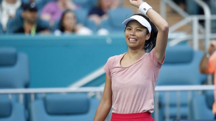 World number one Osaka stunned by Hsieh in Miami