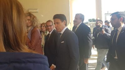 Conte a Lecce,con olivicoltori e Cnr-Eni Conte a Lecce,con olivicoltori e Cnr-Eni