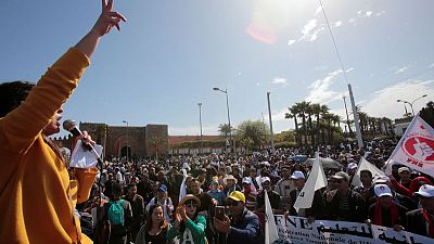 بدء احتجاج جديد للمعلمين المغاربة للمطالبة بتحسين ظروف العمل