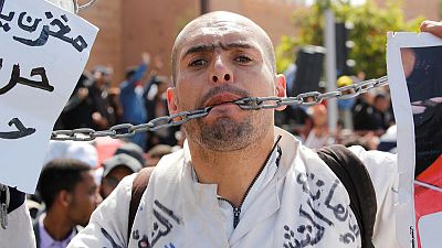 Thousands of Moroccan teachers stage protest over pay terms Thousands of Moroccan teachers stage protest over pay terms