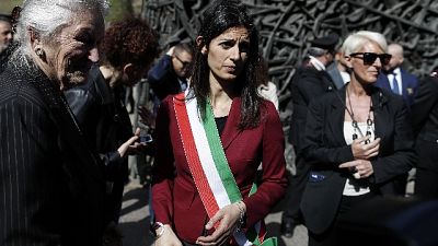 Roma ricorda eccidio Fosse Ardeatine Roma ricorda eccidio Fosse Ardeatine