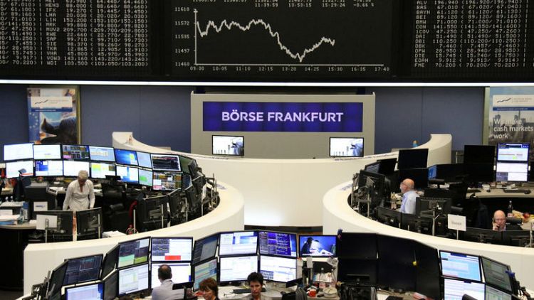 الأسهم الأوروبية تهوي وسط مخاوف من خطر الركود