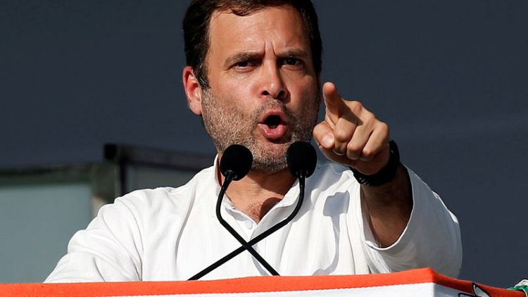 India's opposition Congress promises 72,000 rupees to poor if voted back