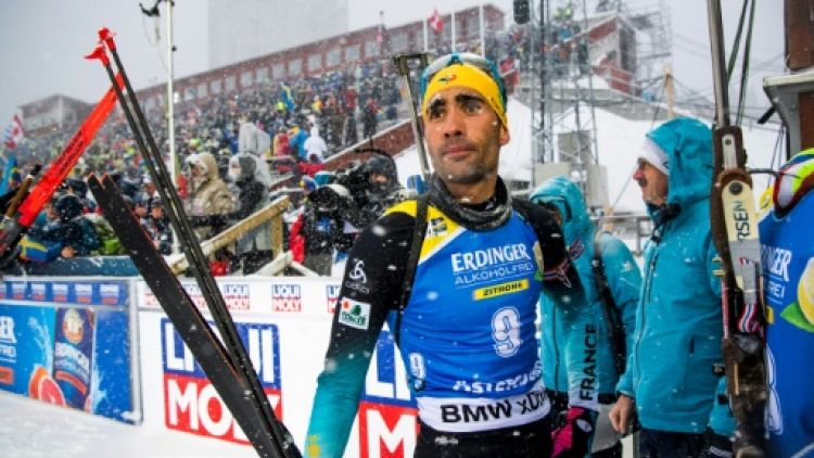 Biathlon: "A aucun moment, je n'ai pensé arrêter", affirme Fourcade 