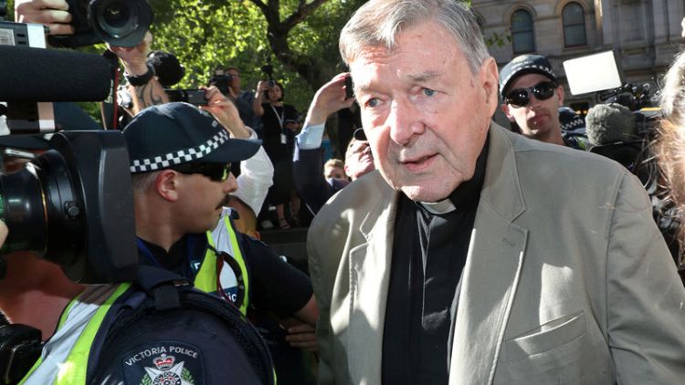 Australian prosecutors seek jail for media over Pell trial coverage