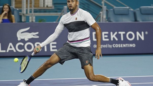 Tennis: Underarm or underhanded? Kyrgios serve stokes debate Tennis: Underarm or underhanded? Kyrgios serve stokes debate
