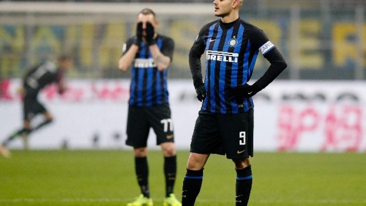 Inter: Icardi si allena con i compagni