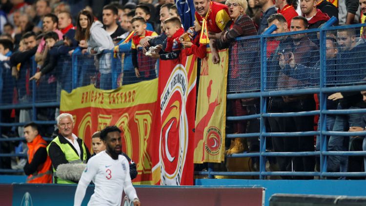 Disciplinary proceedings opened into racist incidents at Montenegro v England match - UEFA