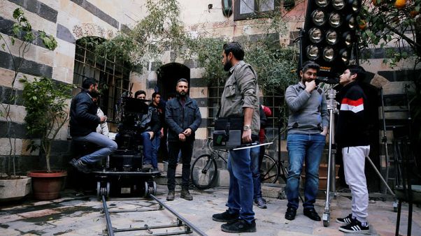 Film cameras start to roll again in Damascus studios Film cameras start to roll again in Damascus studios