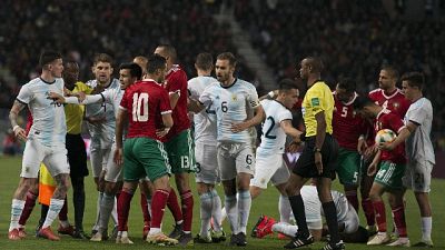 Amichevole Marocco-Argentina 0-1 Amichevole Marocco-Argentina 0-1
