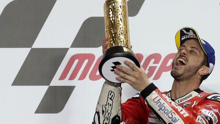 Motorcycling - Dovizioso confirmed as Qatar GP winner two weeks after race