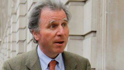 Le député conservateur britannique Oliver Letwin à Londres le 22 mars 2019 Le député conservateur britannique Oliver Letwin à Londres le 22 mars 2019