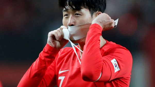 Soccer: South Korea's Son keen to share the limelight Soccer: South Korea's Son keen to share the limelight