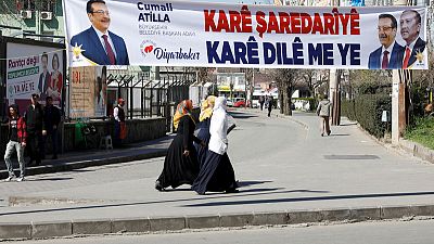 Ousted party seeks to reclaim Kurdish heartlands in Turkish vote Ousted party seeks to reclaim Kurdish heartlands in Turkish vote