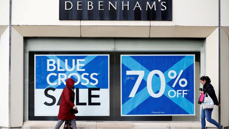 Sports Direct proposes 61.4 million pound possible offer for Debenhams