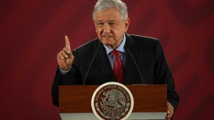 Le président mexicain Andrés Manuel Lopez Obrador, le 26 mars 2019 à Mexico