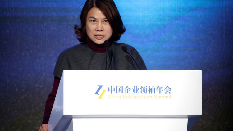 China's top businesswoman accuses private sector of bribery