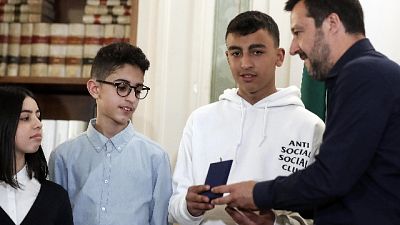 Salvini: cittadinanza solo a Ramy e Adam Salvini: cittadinanza solo a Ramy e Adam