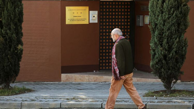 Spanish judge issues warrant for North Korea embassy intruders - source