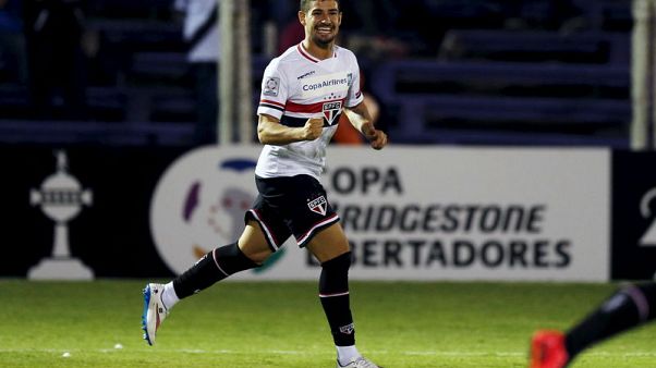 Brazil's Pato returns to Sao Paulo after China stint Brazil's Pato returns to Sao Paulo after China stint