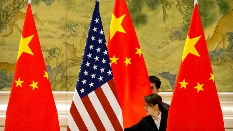 China says vice premier will hold trade talks tonight with senior U.S. officials
