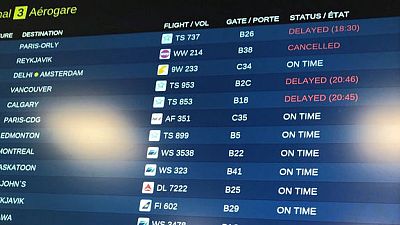 Passengers stranded after Iceland's WOW air collapses Passengers stranded after Iceland's WOW air collapses