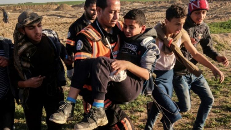 Gaza: 40 enfants tués en un an de manifestations à la frontière israélienne, selon l'Unicef