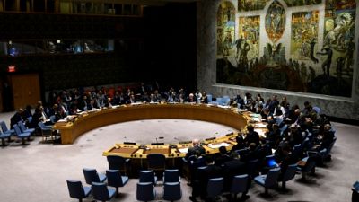 La salle solennelle du Conseil de sécurité, le 26 février 2019 à New York La salle solennelle du Conseil de sécurité, le 26 février 2019 à New York