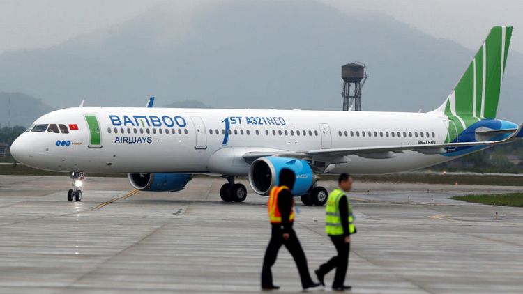 Vietnam's Bamboo Airways signs firm deal to buy 50 Airbus A321neo planes - chairman