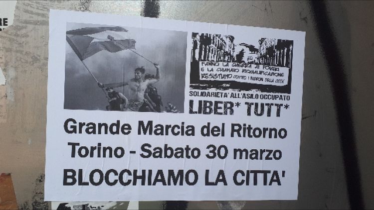 Anarchici,a Torino la marcia del ritorno
