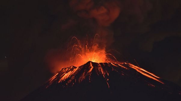 Mexico raises alert level for Popocatepetl volcano as activity intensifies Mexico raises alert level for Popocatepetl volcano as activity intensifies